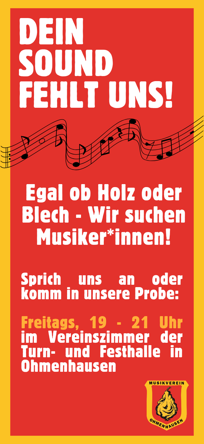Wir suchen dich!